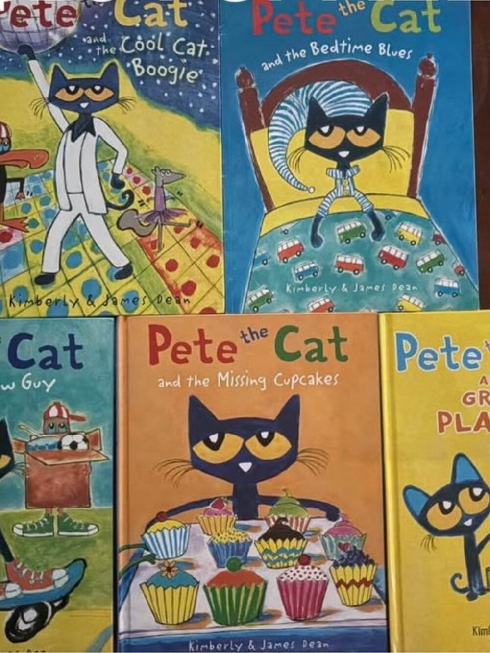 Pete the Cat Hardback Picture Book Set (5 Books)